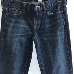 J.Crew Women’s Matchstick jeans 28R. Stretch.